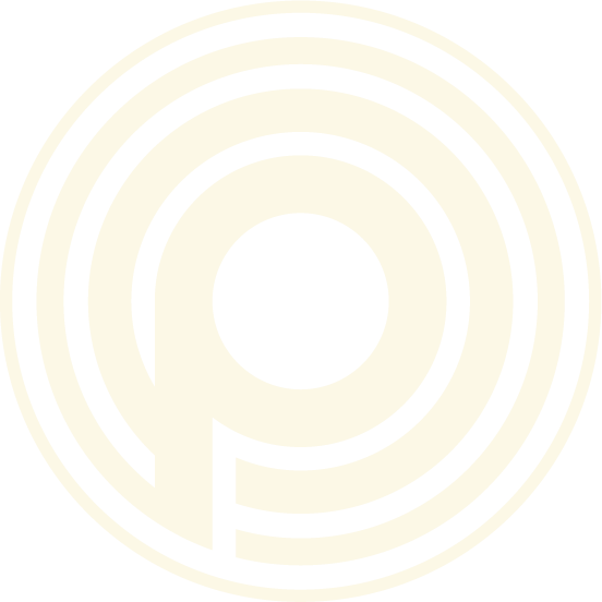 Pulse Club Sauna Logo in cream